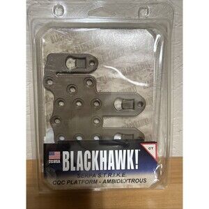 Blackhawk MOLLE Platform 38CL63CT Coyote Tan Serpa Strike Ambidextrous Holster